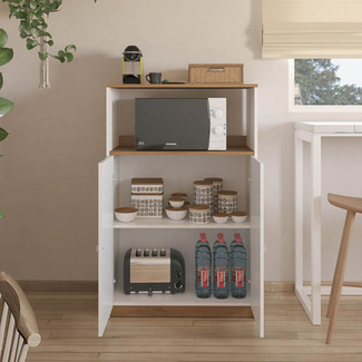 Mueble Auxiliar Microondas 40,2 x 80,2 x 124 cm 
