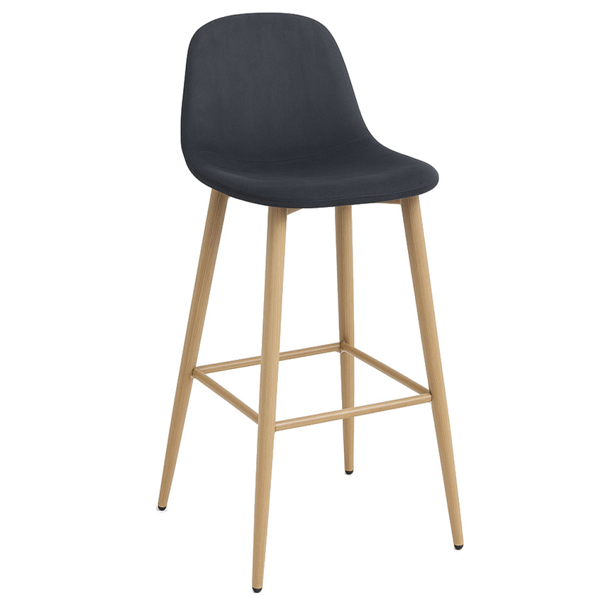 Taburete Leo Asiento de Terciopelo