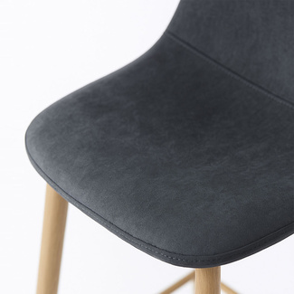 Taburete Leo Asiento de Terciopelo