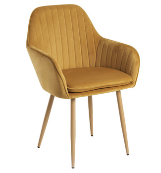 Silla Reby Asiento de Terciopelo 44 x 56 x 87 cm