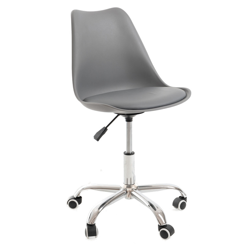 Silla de Oficina Nova de Polipiel 52 x 52 x 83 cm