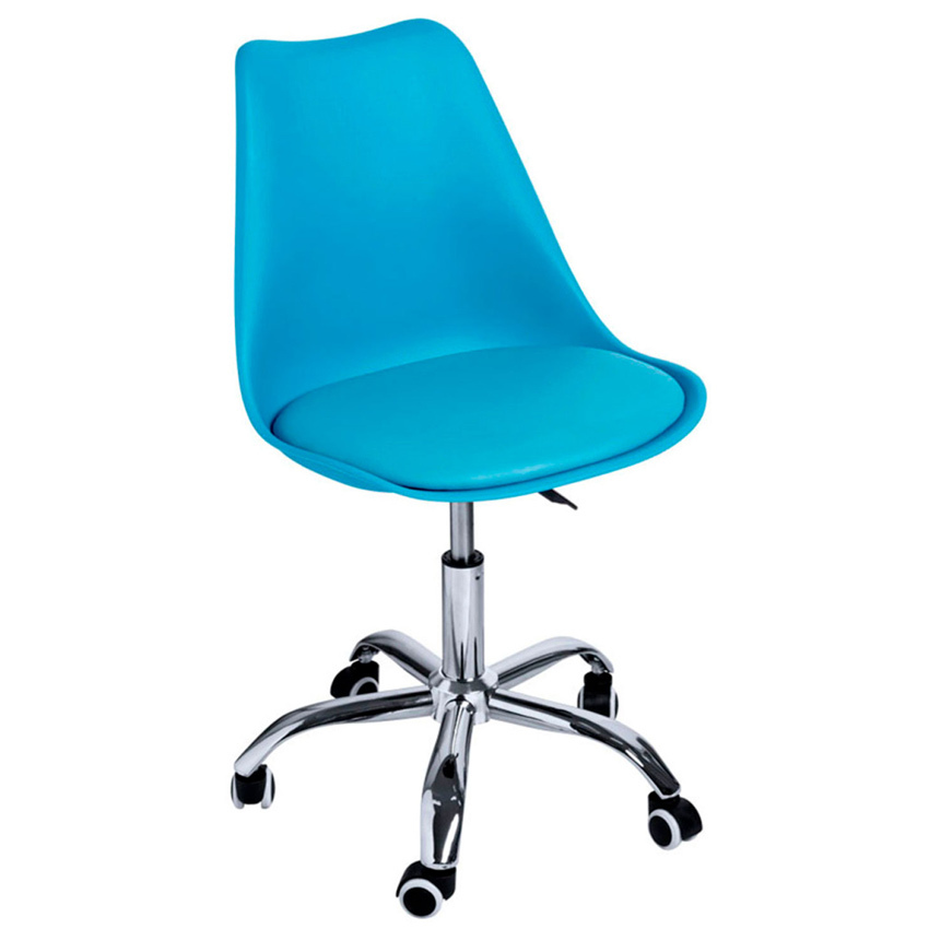 Silla de Oficina Nova de Polipiel 52 x 52 x 83 cm