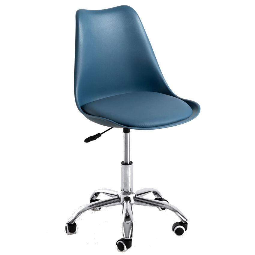 Silla de Oficina Nova de Polipiel 52 x 52 x 83 cm