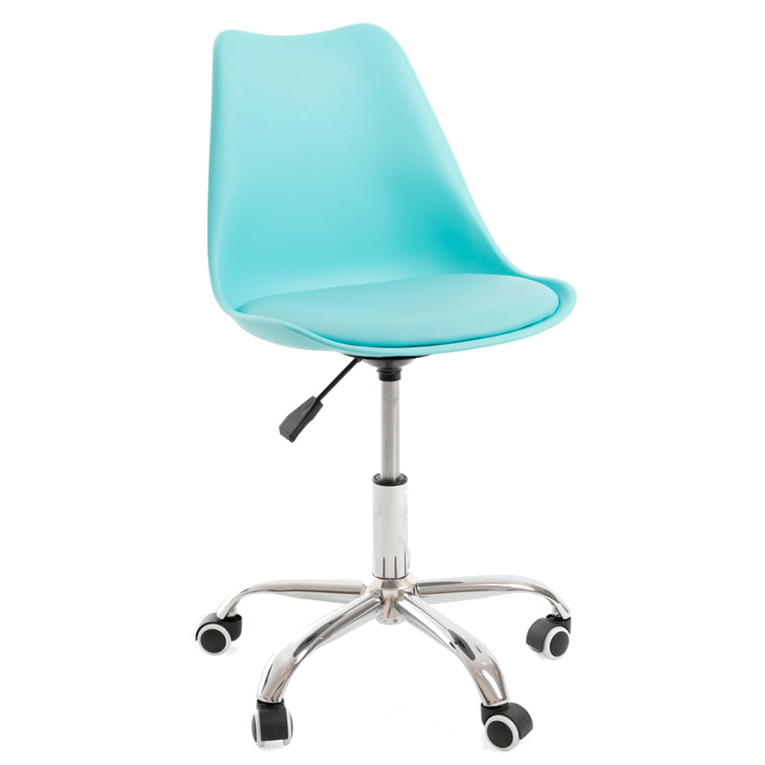 Silla de Oficina Nova de Polipiel 52 x 52 x 83 cm