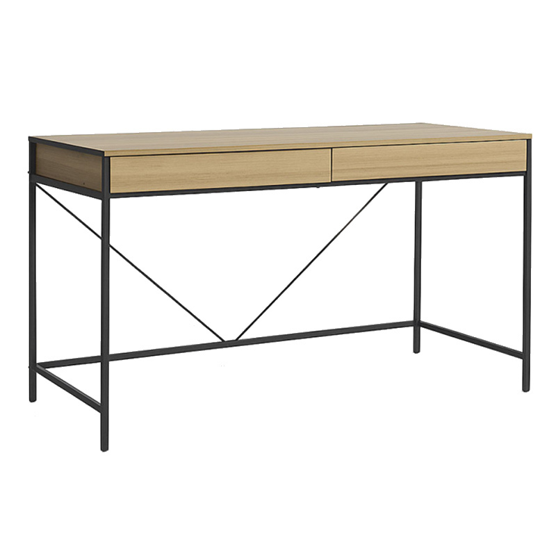 Escritorio Tempi Estilo Industrial 2 Cajones 60 x 123 x 76 cm 