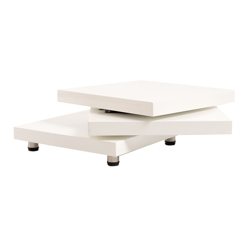 Mesa de Centro Vemu Blanca 60 x 60 x 35 cm 