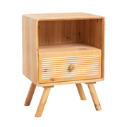Mesita de Noche Nevu 1 Cajón 30 x 40 x 55 cm 