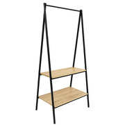 Perchero Drasta con Estantes 40 x 80 x 150 cm 