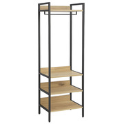 Armario Nosa con 4 Estantes 40 x 52 x 180 cm 