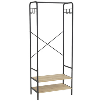 Armario Zalu 2 Estantes 40 x 64 x 180 cm 
