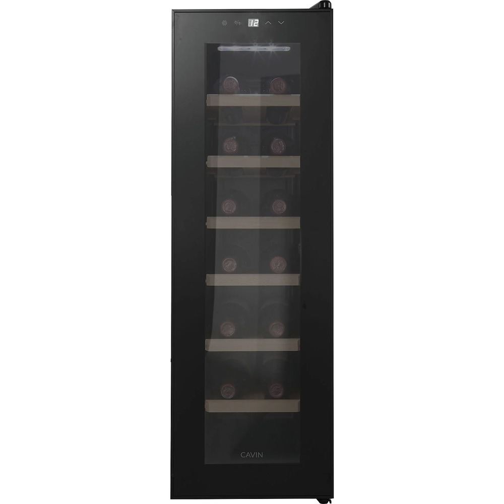 Vinoteca estrecha negra 14 botellas Cavin Northern Collection 14 Black 