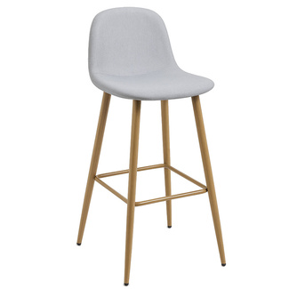 Taburete Leo Tela 37 x 37 x 100 cm 