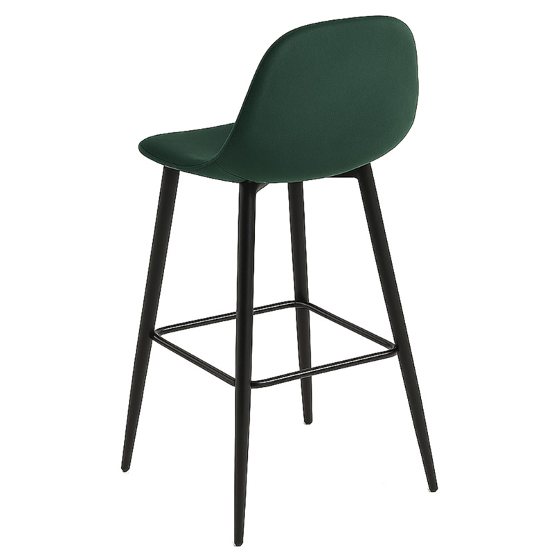 Taburete Black Leo Terciopelo 37 x 37 x 100 cm