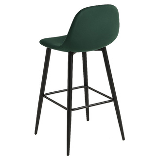 Taburete Black Leo Terciopelo 37 x 37 x 100 cm