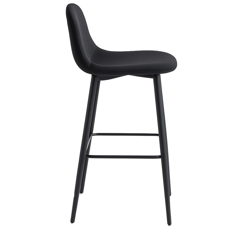 Taburete Black Leo Terciopelo 37 x 37 x 100 cm