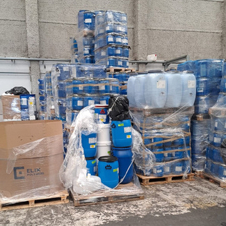 Lote de 50 Bidones Usados Plásticos de 30 litros 