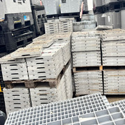 Lote de cajas plásticas Galia plegables 40 x 60 x 30 cm usadas