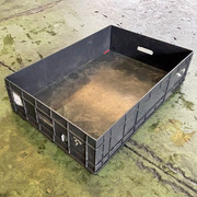 Lote de 480 Cajas Bacs Negras SAS 400 x 1000 x 200 usadas