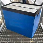 Lote de 390 Cajas Bacs WIP Azules 40 x 60 x 48 cm Usadas