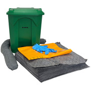Kit Universal Control de Derrames en Contenedor de 30 litros 