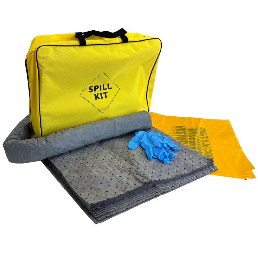 Kit Prevención de Derrames Bolsa 30 litros Universal 