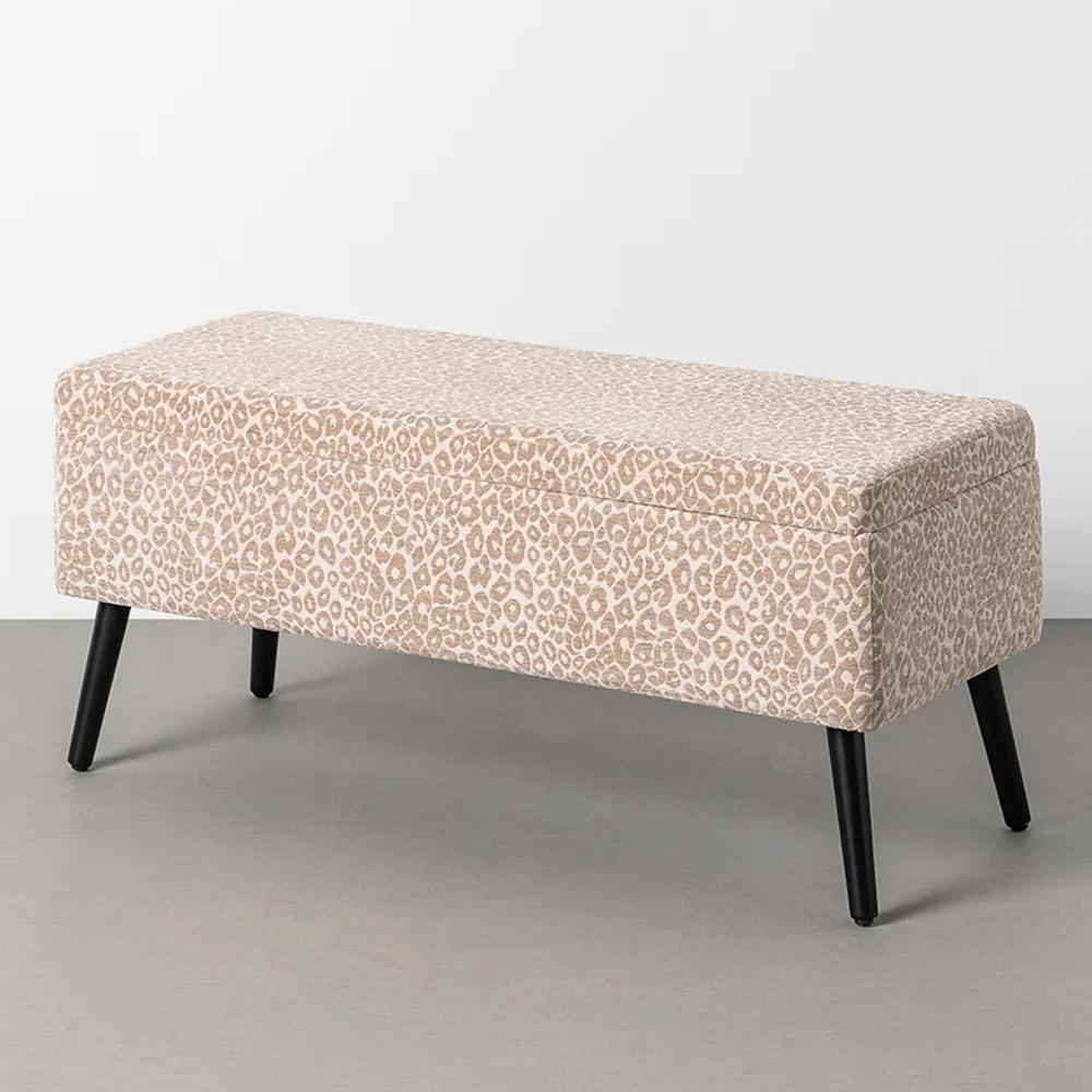 Banco Baúl Tejido de Poliéster 40 x 100 x 44 cm  