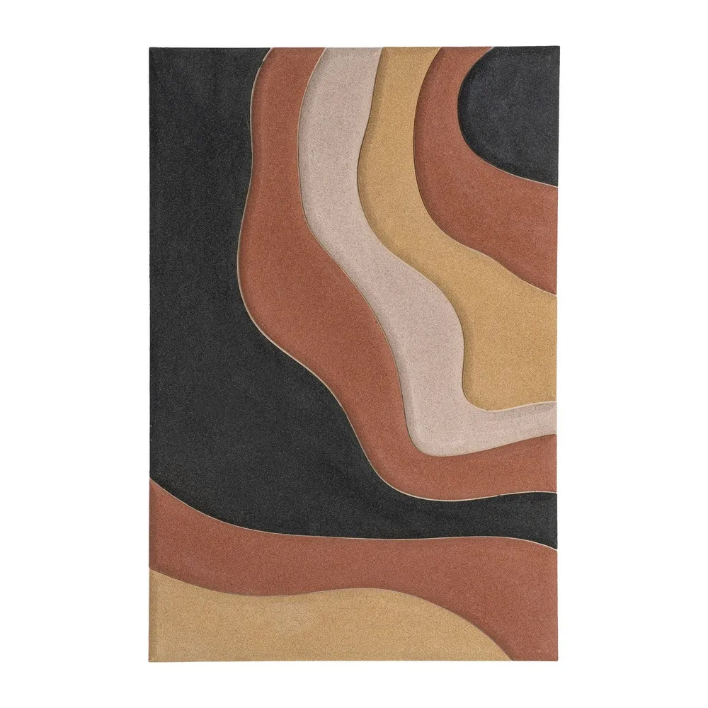 Cuadro Abstracto en Madera DM 5,5 x 80 x 120 cm 