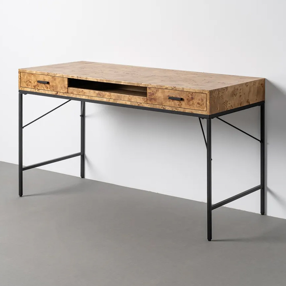 Escritorio de Madera DM con Bandeja Extraíble 60 x 140 x 80 cm  