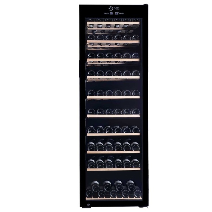 Vinoteca negra 180 Botellas Cave Vinum CV-180-N