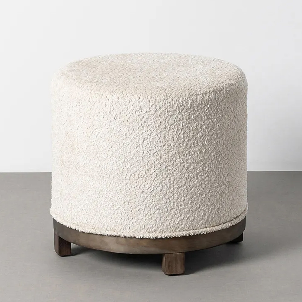 Puf Giratorio en Poliéster 50 x 50 x 47 cm 