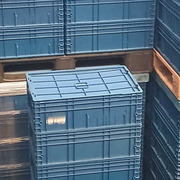 Lote de Cajas RL-KLT-6213 Automoción Usadas 40 x 60 x 21,3 cm   