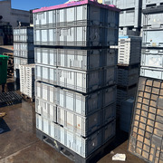 Lote de 300 Cajas Automoción Grises Usadas KLT 40 x 60 x 28 cm 	