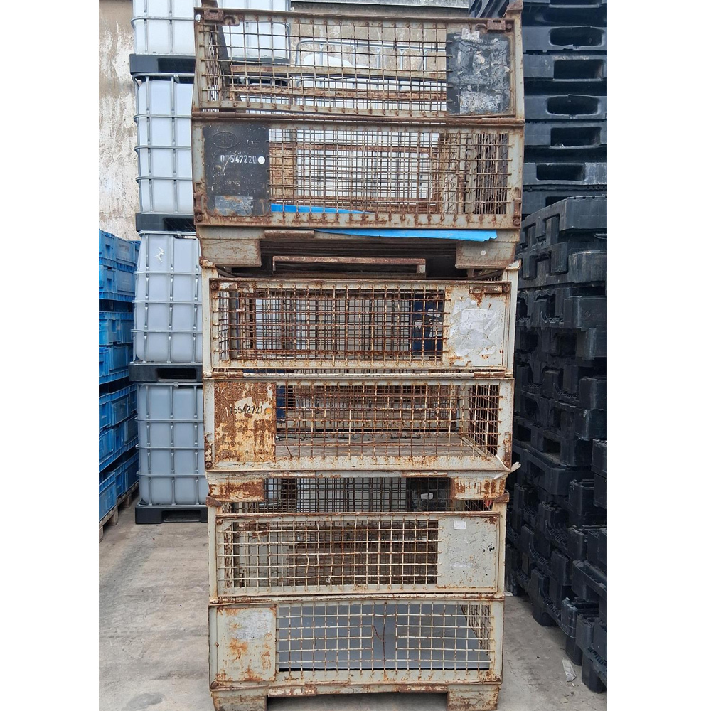 Lote 10 Eurocontenedores Gittebox 83 x 123 x 97 cm Usados    	    