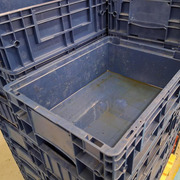 Lote de Cajas Plásticas Automoción 30 x 40 x 14,7 cm Usadas R-KLT 4315 	