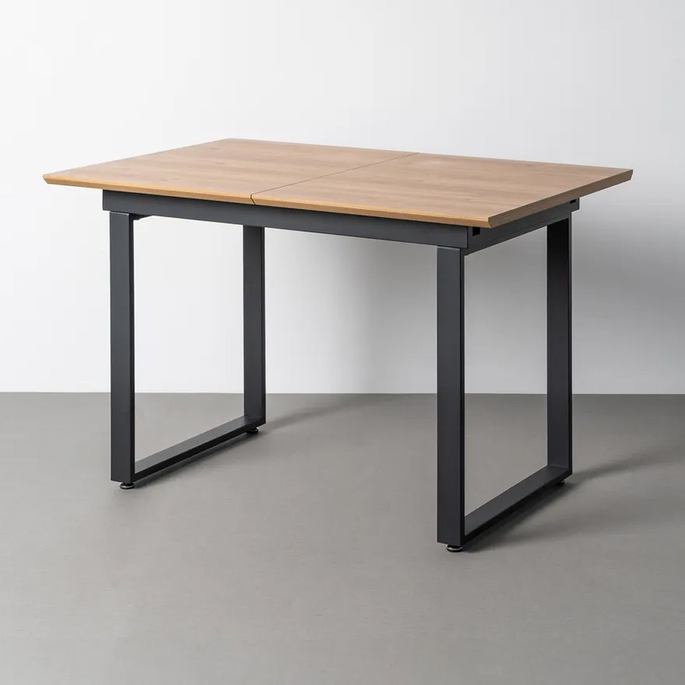 Mesa Extensible Tablero en DM 80 x 120 x 76 cm  