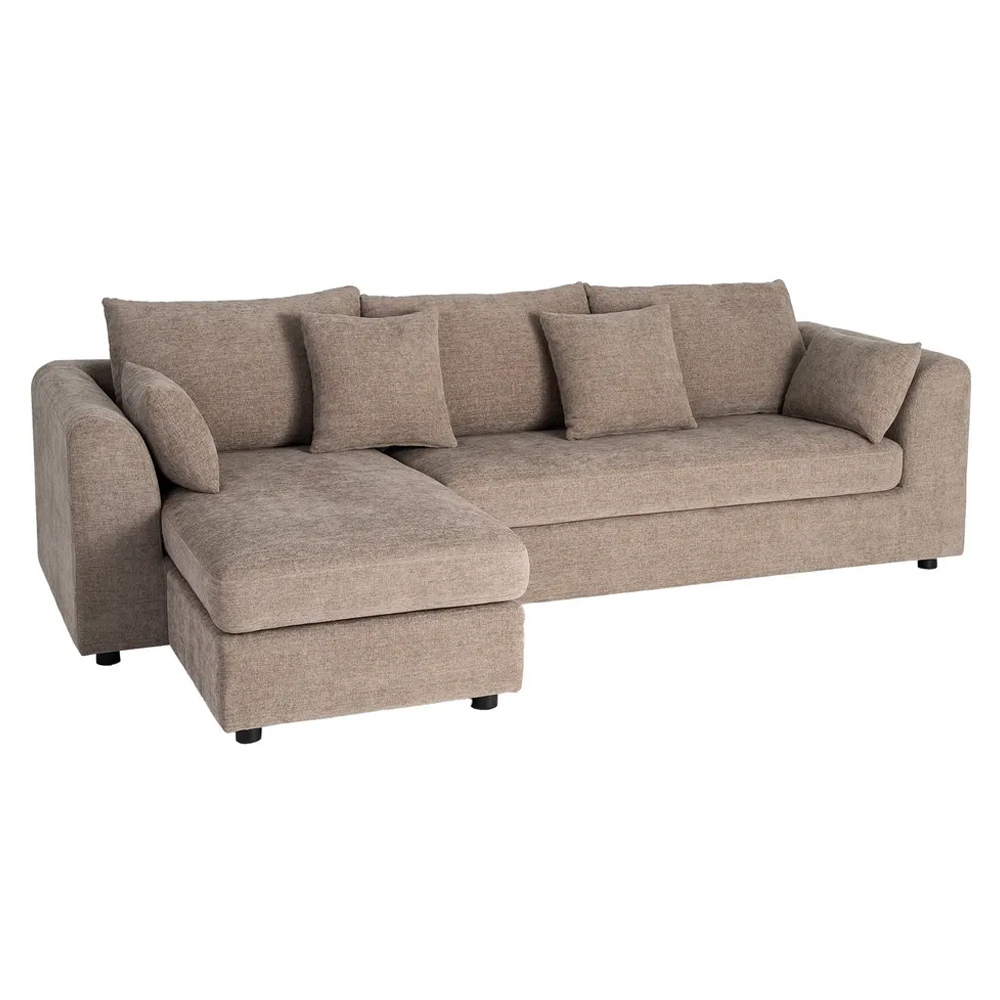 Sofá Chaise Longue Izq - Dcha Poliéster 164 x 260 x 76 cm  