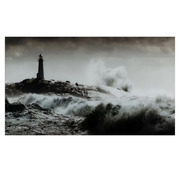 Cuadro Faro Impresión en Cristal Templado 4 x 120 x 70 cm 