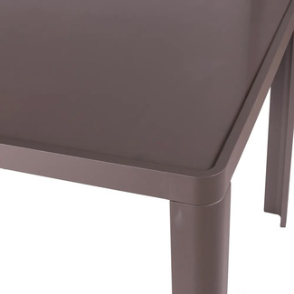 Mesa Comedor Jardín Stella Aluminio Chateau 90 x 90 x 75 cm 