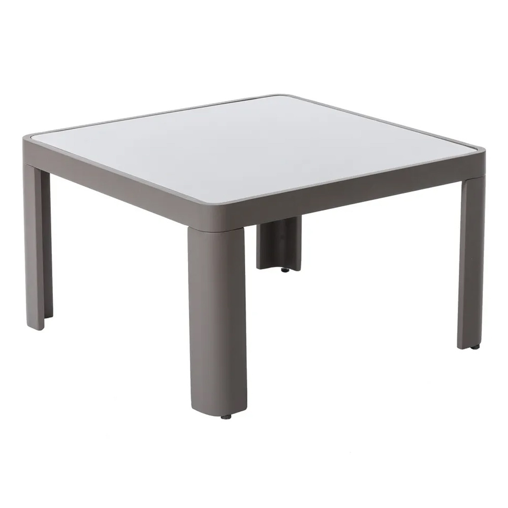 Mesa Baja Stella Exterior de Aluminio Chateau 70 x 70 x 40 cm