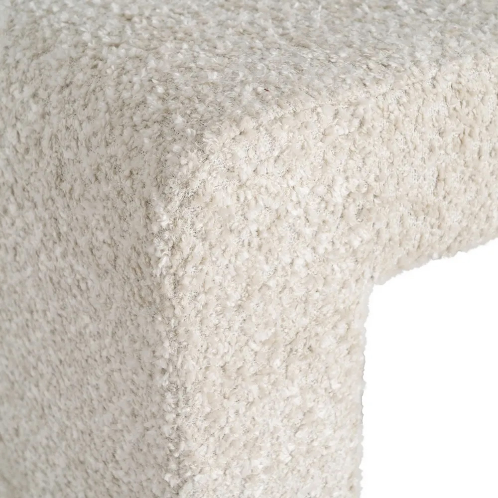 Banco Tapizado en Poliéster 60 x 90 x 43 cm 