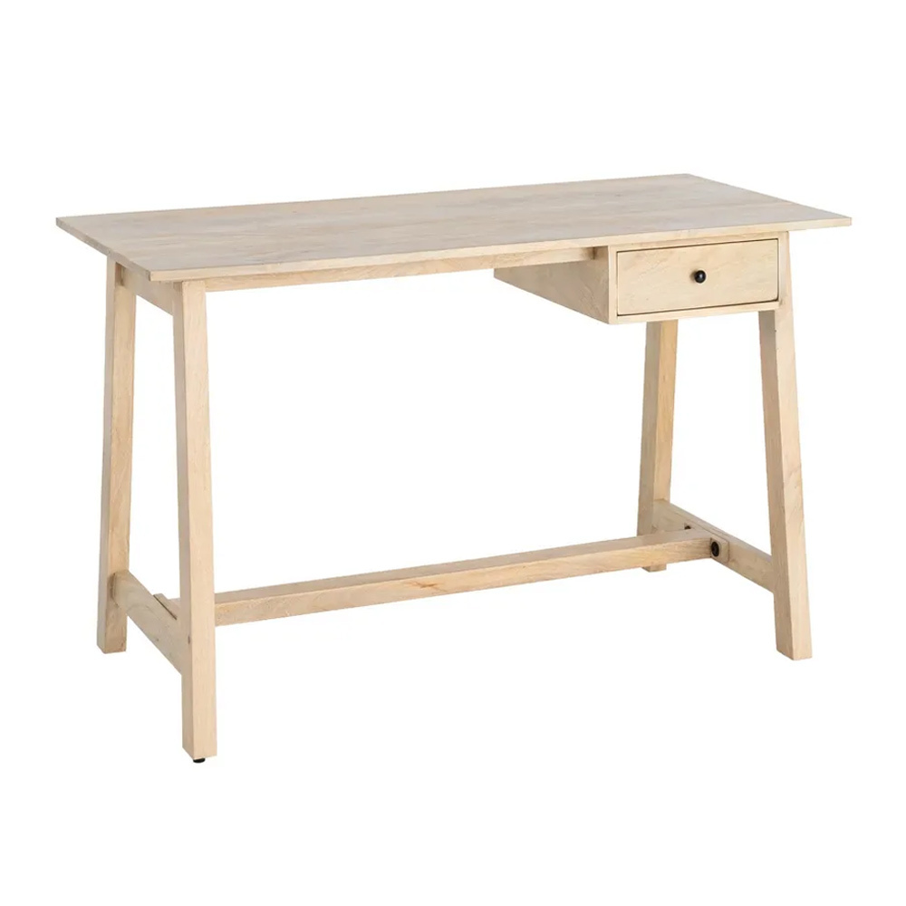 Escritorio de Madera de Mango 1 Cajón 60 x 120 x 77 cm 