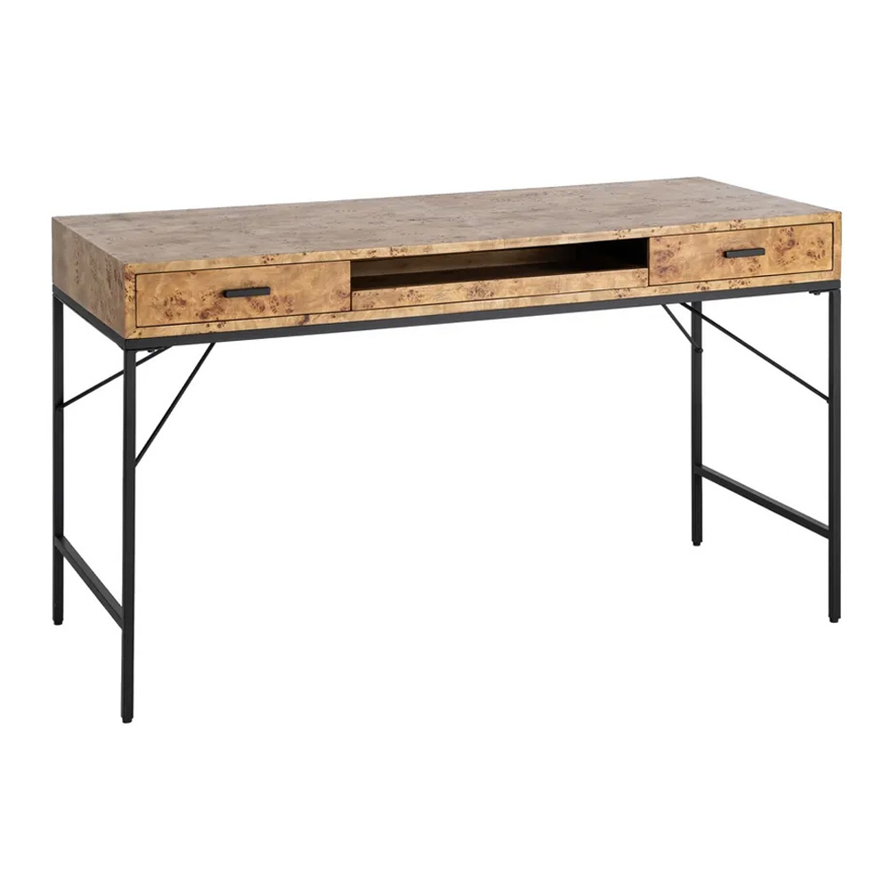 Escritorio de Madera DM con Bandeja Extraíble 60 x 140 x 80 cm  