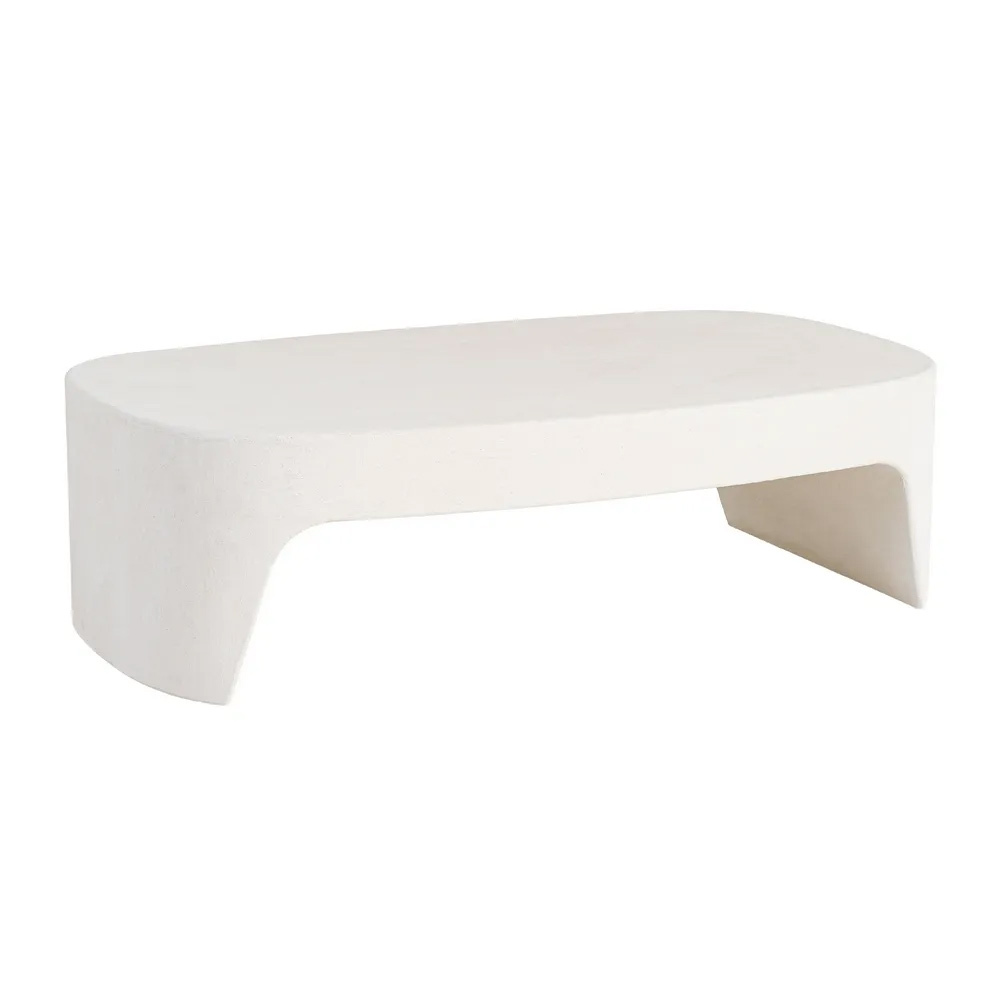 Mesa de Centro en DM Blanca 70 x 120 x 35 cm  