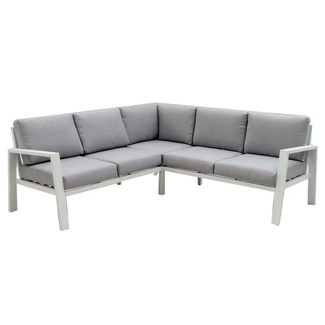 Rinconera Thais de Aluminio Blanco 195 x 195 x 73,6 cm 