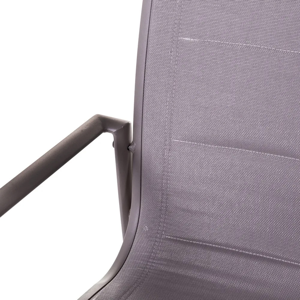 Silla Jardín Apilable Stella de Aluminio 57,5 x 62,4 x 90,5 cm 