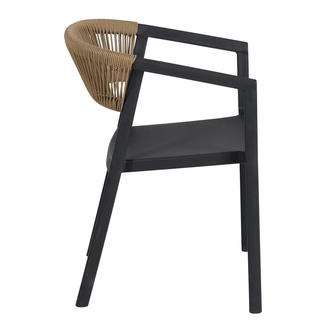 Silla Polipropileno Antracita 54 x 56 x 75,5 cm 