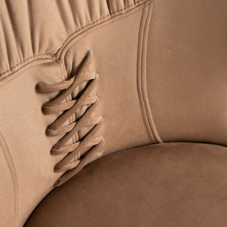 Silla Kunic Terciopelo 46 x 48 x 87 cm 