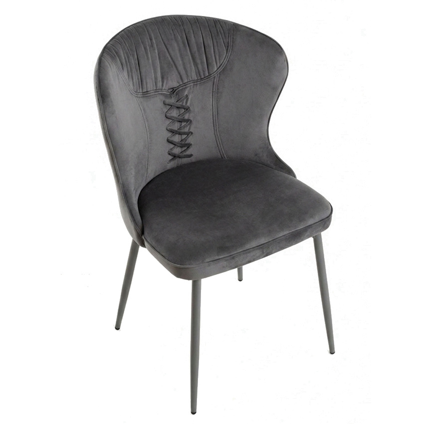 Silla Kunic Terciopelo 46 x 48 x 87 cm 