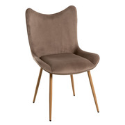 Silla Natam Terciopelo 48 x 43 x 81 cm 