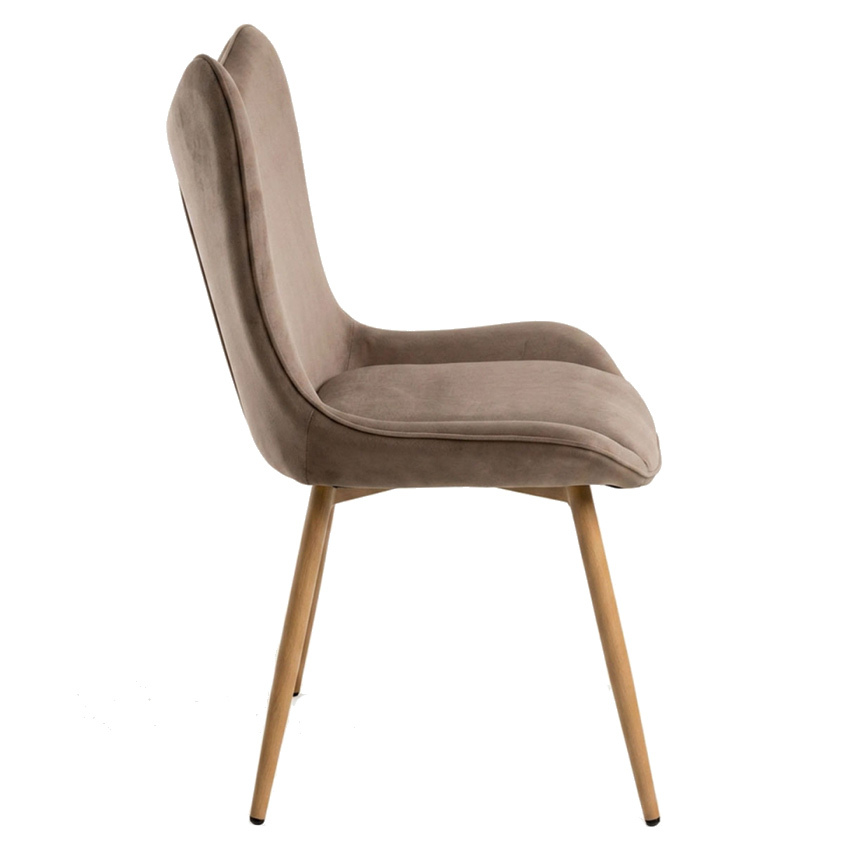Silla Natam Terciopelo 48 x 43 x 81 cm 